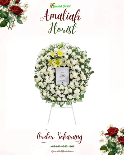 Krans Bunga Duka Cita di Jayengan